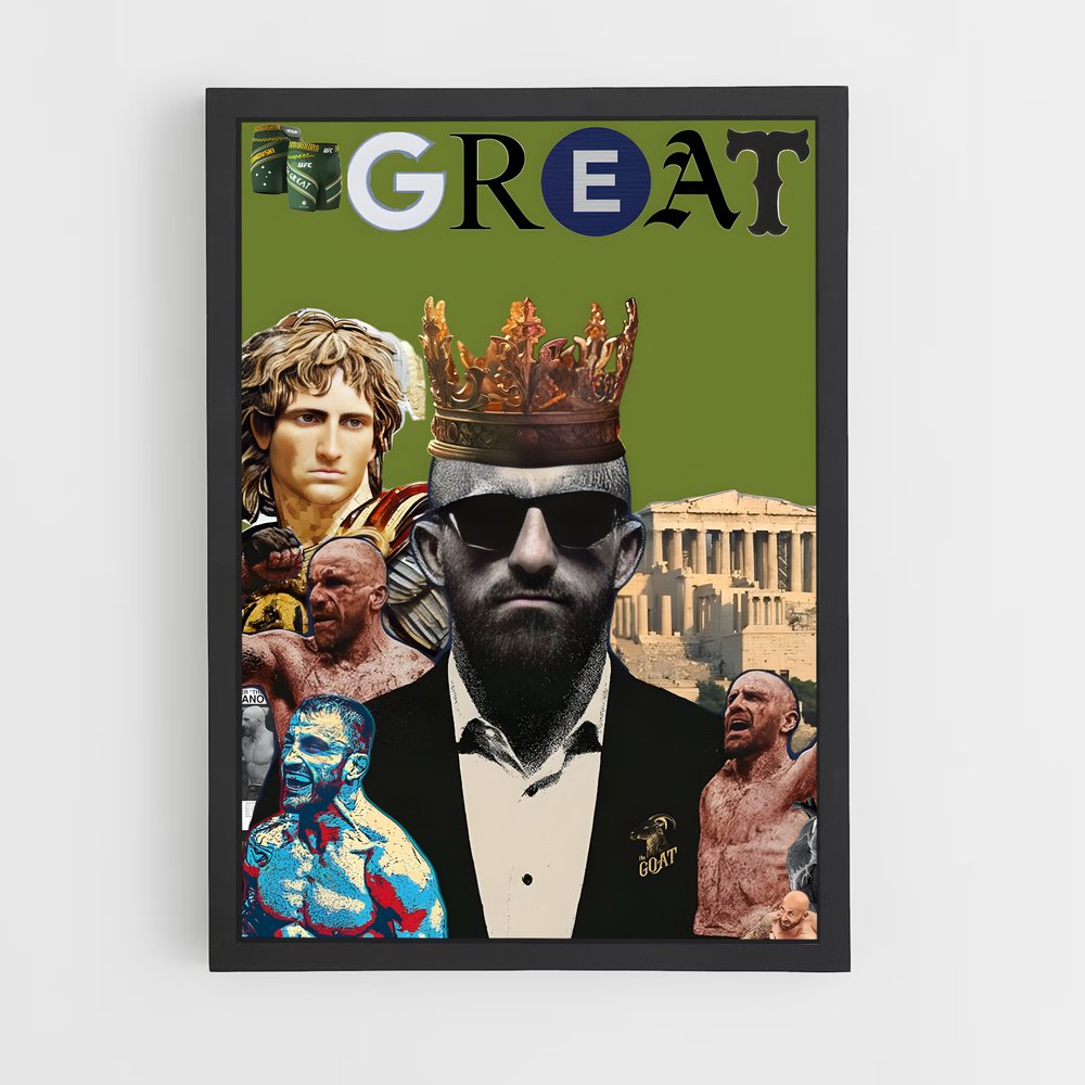Poster The Great Fighter – affiche MMA (vue 2)